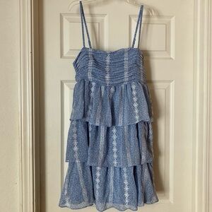 ALTAR'D STATE Tiered Floral Mini Dress XL NEW NWOT